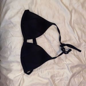 Black swim top